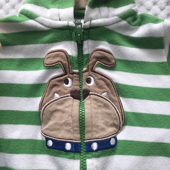 CARTER’S PUPPY JACKET 3/M W/EARS EUC - Picture 2 of 4